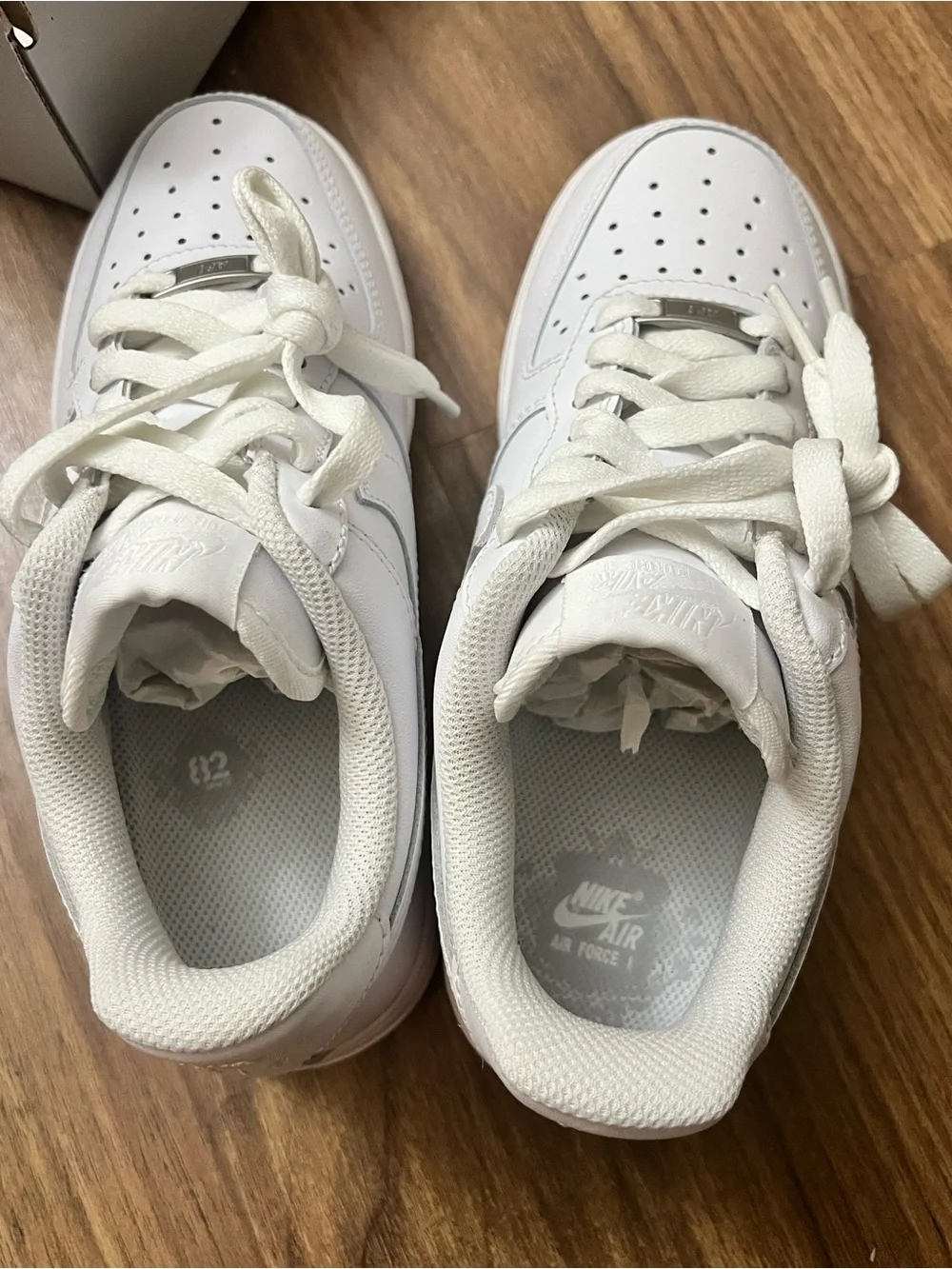 Nike Women’s 'White Air Force Ones Low-Top Sneakers - Classic Style